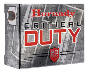 Hornady 91256 Critical Duty 10mmAuto 175gr Hornady FlexLock 20 Per Box/10 Case