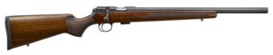 CZ 457 Varmint .17 HMR Rifle heavy barrel bolt action rimfire walnut stock | Shop Golden Brothers Co.