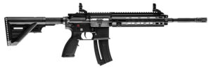 HK 81000402 HK 416 22 LR 10+1 16.10" Black Steel Threaded Barrel Aluminum w/M-LOK & Picatinny Rail Black Aluminum Receiver Black Retractable Stock Right Hand