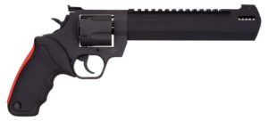 Taurus 2454081RH Raging Hunter 454 Casull 5rd 8.37" Matte Black Oxide Steel Black Rubber with Integrated Red Cushion Insert Grip