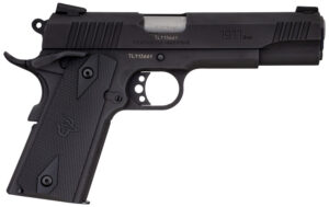 Taurus 11911019mm 1911 9mm Luger 9+1 5" Barrel, Matte Black Finish Beavertail Frame, Serrated Matte Black Steel Slide & Checkered Polymer Grip Includes Magazine