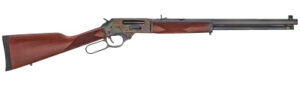 Henry H009GCC Side Gate Full Size 30-30 Win 5+1 20" Blued Octagon Barrel, Color Case Hardened Steel Receiver, American Walnut Stock Right Hand