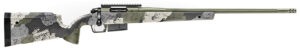 Springfield Armory BAW92465PRCG Model 2020 WayPoint 6.5 PRC 3+1 Cap 24" Mil-Spec Green Cerakote Rec/Barrel Evergreen Camo Carbon Fiber Hybrid Profile with M-LOK Stock Right Hand (Full Size)