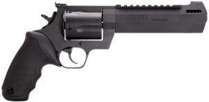 Taurus 2460061RH Raging Hunter 460 S&W Mag 5rd 6.75" Matte Black Barrel Matte Black Oxide Steel Cylinder & Frame Black Rubber with Integrated Cushion Insert Grip