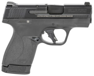 Smith & Wesson 13248 M&P Shield Plus Micro-Compact Frame 9mm Luger 10+1/13+1, 3.10" Black Armornite Stainless Steel Barrel & Serrated Slide, Matte Black Polymer Frame, No Safety