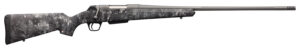Winchester Guns 535776255 XPR Extreme Hunter 300 WSM 3+1 Cap 24" MB Tungsten Gray Cerakote Rec TrueTimber Midnight Stock Right Hand with MOA Trigger System (Full Size) No Sights