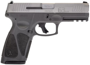 Taurus 1G3B949G G3 Full Size Frame 9mm Luger 15+1/17+1 4" Matte Stainless Steel Barrel, Matte Serrated Stainless Steel Slide, Gray Polymer Frame w/Picatinny Rail, Polymer Grip, Right Hand
