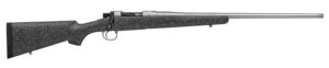 Nosler 40721 M21 308 Win 4+1 22" Barrel, Stainless Steel Nitride Metal Finish, Gray Speckled Black All-Weather Epoxy Stock