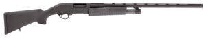 Escort HEFH12280501 Field Hunter Full Size 12 Gauge Pump 3" 4+1 28" Black Vent Rib Barrel, Black Anodized Aluminum Grooved Receiver, Fixed Black Synthetic Stock, Right Hand