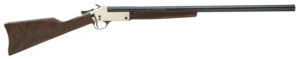 Henry H015B410 Single Shot 410 Gauge with 26" Blued Barrel, 3" Chamber, 1rd Capacity, Polished Brass Metal Finish & American Walnut Stock Right Hand (Full Size)