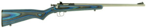 Crickett KSA2223 Youth .22 LR bolt action rifle stainless barrel blue laminate stock youth training rifle | Shop Golden Brothers Co.