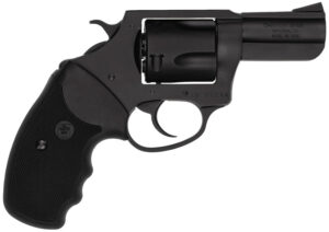 Charter Arms 14420 Bulldog Large Frame 44 S&W Spl 5 Shot 2.50" Black Stainless Steel Barrel, Cylinder & Frame, Black Finger Grooved Rubber Grip, Exposed Hammer