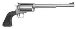 Magnum Research BFR460SW10 BFR Long Cylinder Large Frame 460 S&W Mag 5 Shot, 10" Brushed Stainless Steel Barrel, Cylinder & Frame, Black Rubber Grip, Exposed Hammer