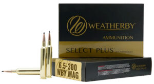 Weatherby B653127LRX Select Plus 6.5-300WthbyMag 127gr Barnes LRX Lead Free 20 Per Box/10 Case