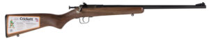 Crickett KSA2338 Youth .22 WMR bolt action rifle walnut stock youth training rifle | Shop Golden Brothers Co.