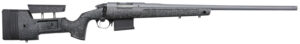Bergara Rifles BPR2065MC Premier HMR Pro 6.5 Creedmoor 5+1 24" Threaded Barrel, Tactical Gray Cerakote, Black with Gray Fleck Stock