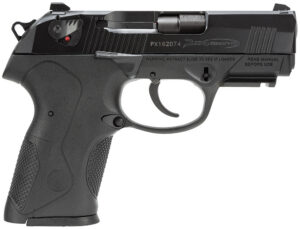Beretta USA JXC9F21 Px4 Storm Compact 9mm Luger 15+1 3.27" Black Steel Barrel, Black Bruniton Serrated Steel Slide, Black Polymer Frame w/Picatinny Rail & Interchangeable Backstrap Grip, Ambidextrous