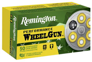 Remington Ammunition 22271 Performance WheelGun 38Special 158gr Lead Semi Wadcutter 50 Per Box/10 Case