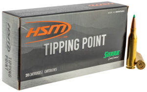 HSM 7MM0811N Tipping Point 7mm-08 Rem 165 gr Sierra GameChanger 20 Per Box/ 25 Case