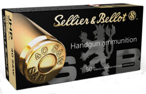 Sellier & Bellot .40 S&W 180gr JHP ammo | Golden Brothers Co