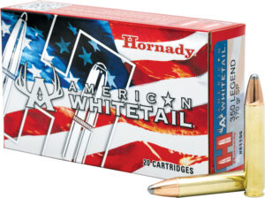 Hornady 81196 American Whitetail 350Legend 170gr InterLock 20 Per Box/10 Case