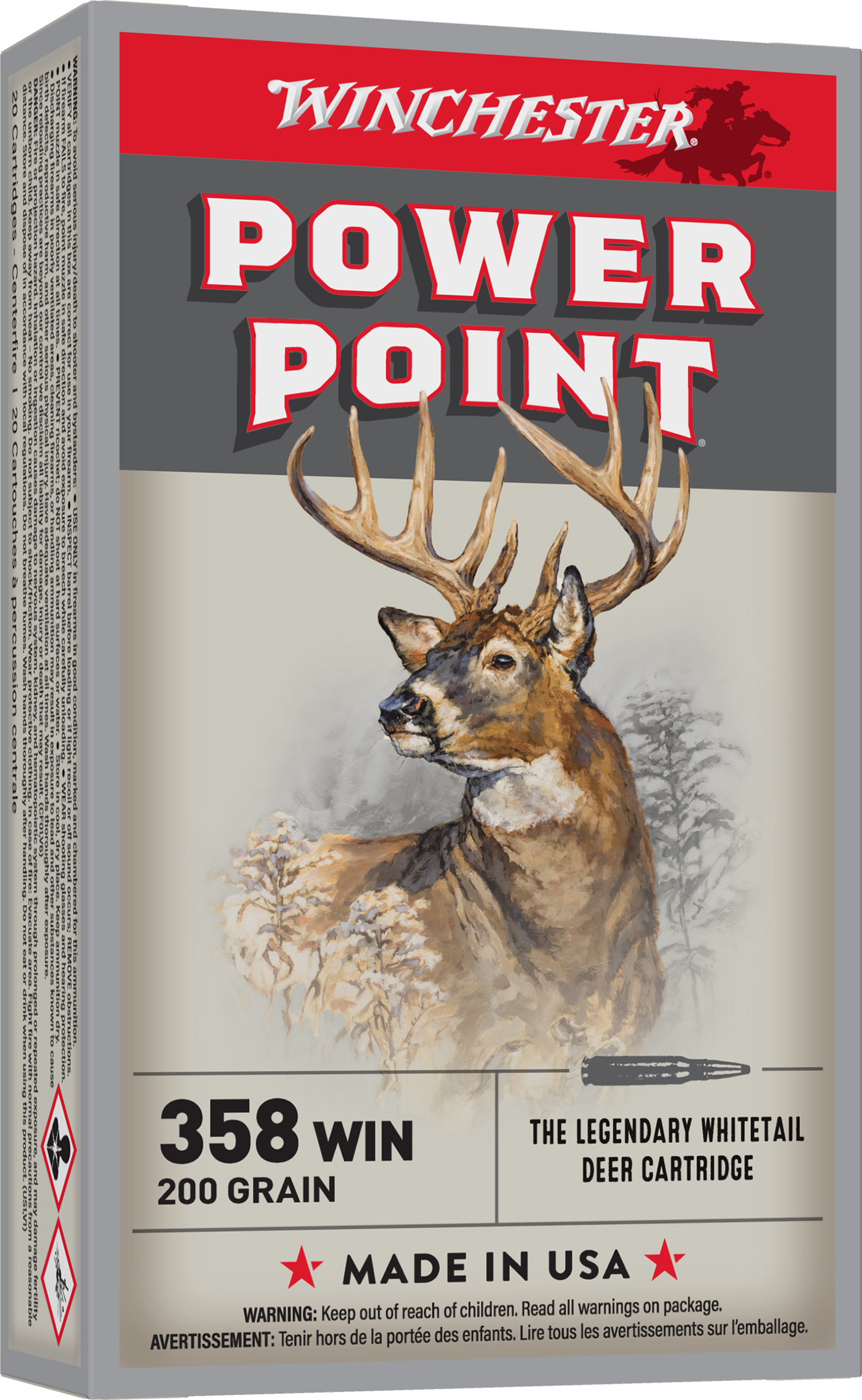 Winchester 358 Win Power Point Winchester 358 Win Power Point | Golden Brothers Co