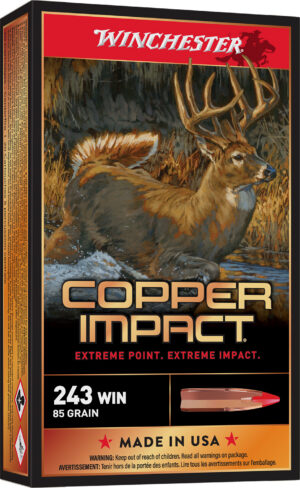 Winchester Copper Impact 243 Win 85gr | Golden Brothers Co