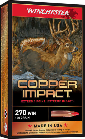 Winchester Copper Impact 270 Win 130gr | Golden Brothers Co