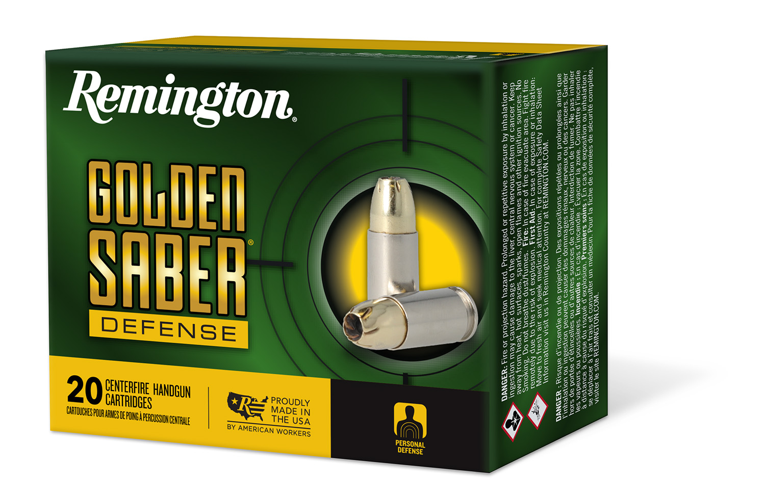 Remington .40 S&W 165gr Defense Ammo Remington .40 S&W 165gr Defense Ammo | Golden Brothers Co