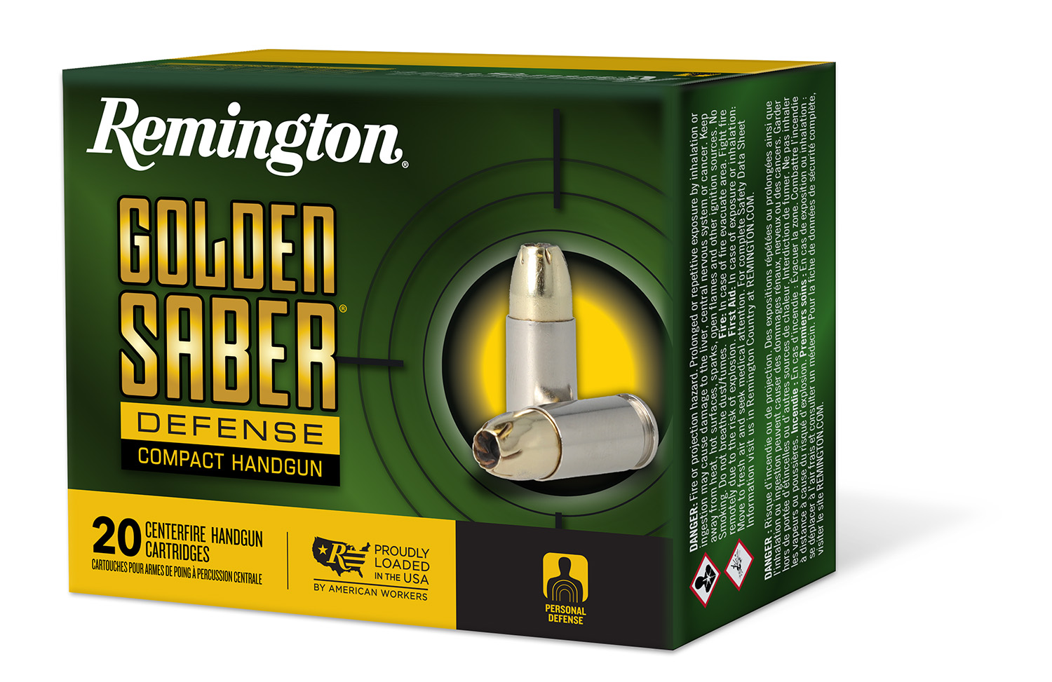 Remington .38 Special +P 125gr Golden Saber Remington .38 Special +P 125gr Golden Saber | Golden Brothers Co