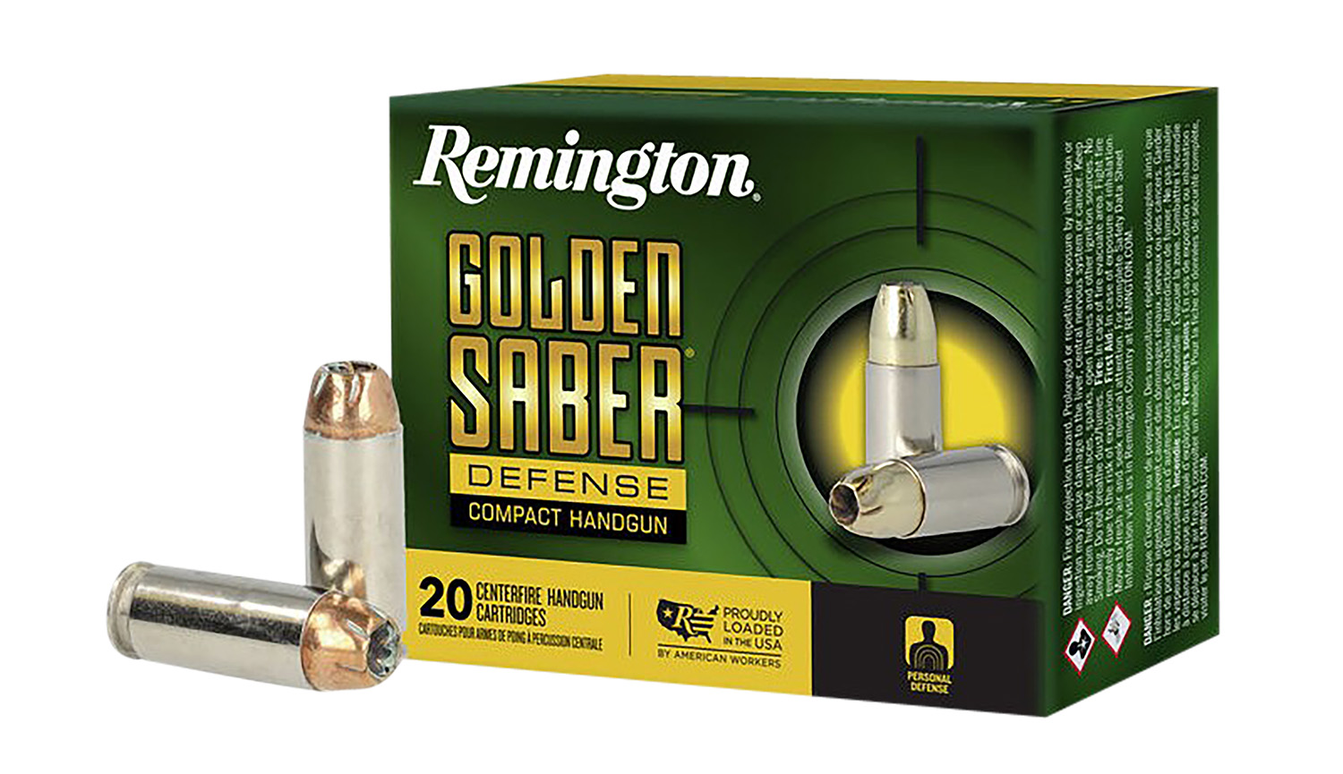 Remington 10mm 180gr Golden Saber Ammo Remington 10mm 180gr Golden Saber Ammo | Golden Brothers Co
