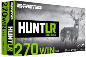 Ammo Inc 270W150SSTA20 Hunt Long Range 270Win 150gr Super Shock Tip 20 Per Box/10 Case