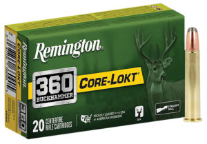 Remington .360 Buckhammer 180gr CL ammo | Golden Brothers Co