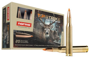 Norma Ammunition 20169292 Dedicated Hunting Tipstrike 270Win 140gr Polymer Tip 20 Per Box/10 Case
