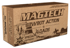 Magtech 357L Cowboy Action 357Mag 158gr Lead Flat Nose 50 Per Box/20 Case