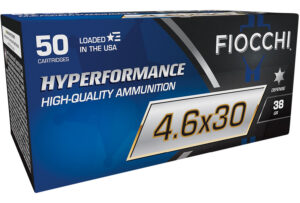 Fiocchi 46EXD Hyperformance 4.6x30mm 38gr Tipped Hollow Point 50 Per Box/20 Case