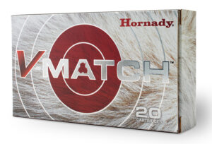 Hornady 81504 V-Match 6.5Creedmoor 100gr ELD-VT 20 Per Box/10 Case