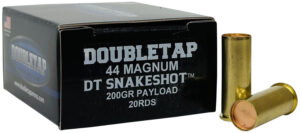DoubleTap Ammunition 44MSS2 Snake Shot 44RemMag 200gr 20 Per Box/50 Case