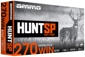 Ammo Inc 270W140SPA20 Hunt 270Win 140gr Soft Point 20 Per Box/10 Case