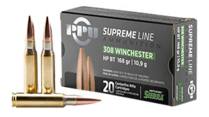 TR&Z PPMK308 Supreme Line 308 Win 168 gr Sierra MatchKing BTHP 20 Per Box/ 10 Case