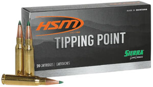 HSM Tipping Point 2 Super Shock Tip 7mm Rem 162 gr Hornady SST 20 Per Box/ 20 Case