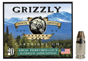 Grizzly Ammo GC357S2 357Sig 90gr Jacketed Hollow Point 20 Per Box/10 Case