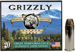 Grizzly Ammo GC44SP5 44Special 240gr Jacketed Hollow Point 20 Per Box/10 Case