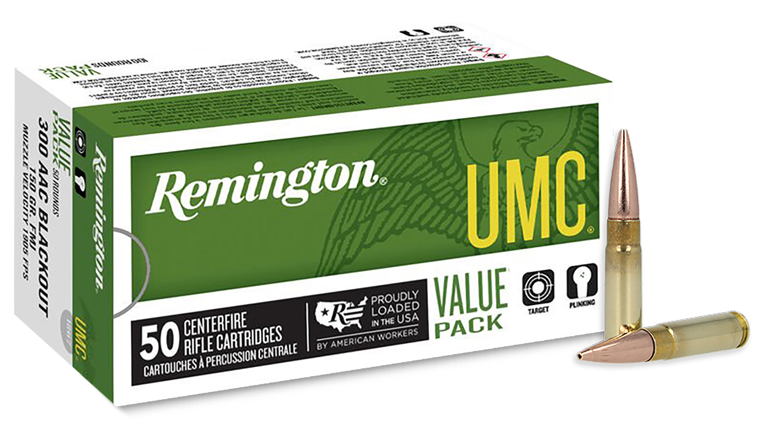 Remington 300 Blackout 150gr UMC Remington 300 Blackout 150gr UMC | Golden Brothers Co