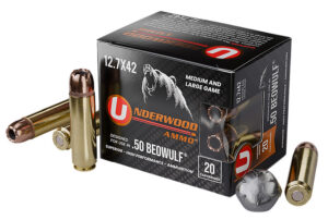 Underwood .50 Beowulf 350gr XTP Hollow Point | Golden Brothers Co