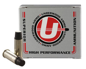 Underwood Ammo 737 Gas Check 44Special 255gr Hard Cast Semi-Wadcutter 20 Per Box/10 Case