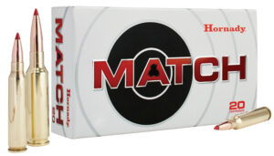 Hornady 80269 Match 223Rem 73gr Extremely Low Drag Match 20 Per Box/10 Case