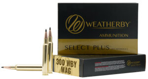 Weatherby B300180TTSX Select Plus 300WthbyMag 180gr Barnes Tipped TSX Lead Free 20 Per Box/10 Case