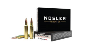 Nosler 60016 Match Grade 22Nosler 77gr Custom Competition Hollow Point Boat Tail 20 Per Box/10 Case