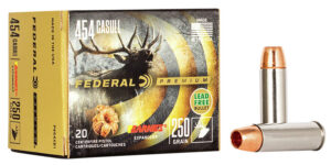 Federal P454XB1 Premium 454Casull 250gr Barnes Expander BRX 20 Per Box/10 Case
